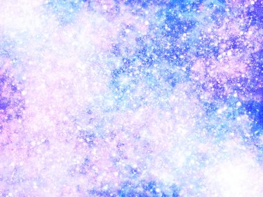 ışıl ışıl uzay tarzı resimleme materyali