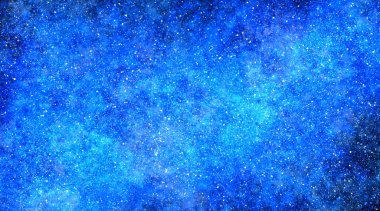 Yıldızlı gökyüzü tarzı resimleme materyalleri