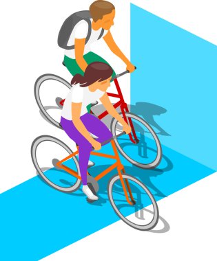 Bisiklet etkinlik insan