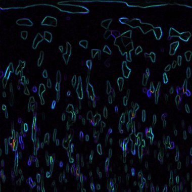 yaratıcı soyut arkaplan kavramı ve illüstrasyon.