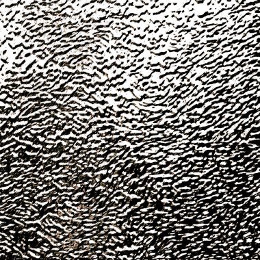 çizikler ve çatlaklarla gümüş metal yüzey