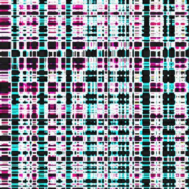 soyut geometrik desenli üretken hesaplayıcı vektör çizimi