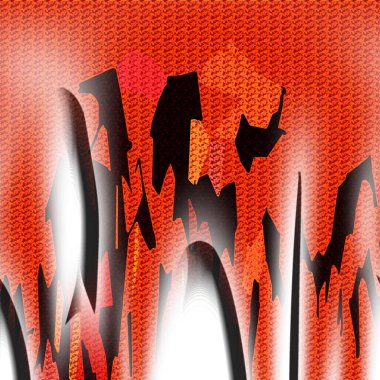 kırmızı ve sarı soyut desenlerin arkaplanı