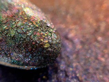 Çatlak Parlak Makro Doku Parıltısı