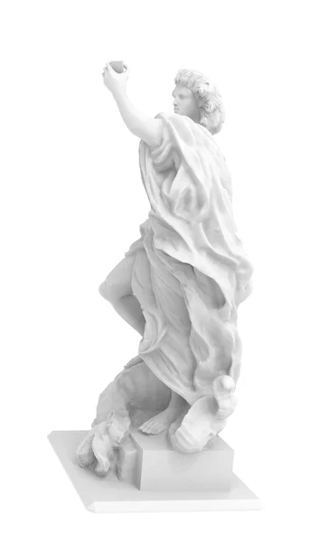 Statue of a man on a white background — Stock Photo, Image