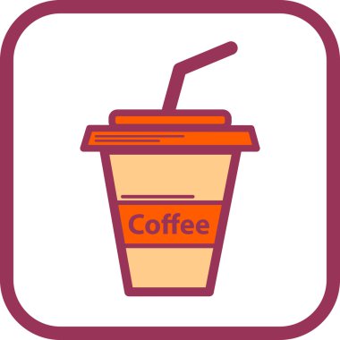 vektör çizim satırı simgesi aşçı kap