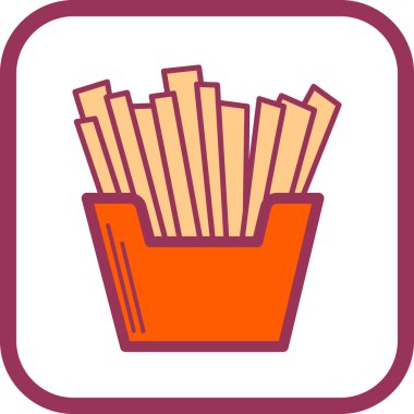 vektör çizim satırı simgesi aşçı kap