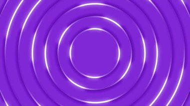 Bir çember arkaplanının soyut illüstrasyonunun 3 boyutlu görüntülenmesi