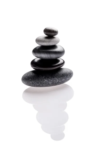 Balance Stones Reflecting. — Stock Photo, Image