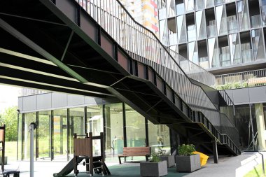 Vilnius, Litvanya 'daki modern bina