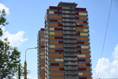 Vilnius, Litvanya 'daki modern bina