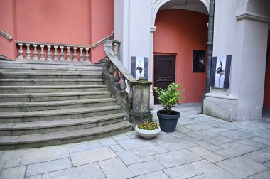 Poznan, Polonya 'daki eski bir bina.