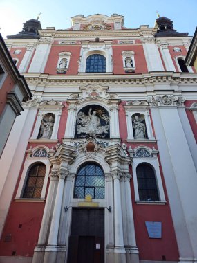 Polonya 'nın Poznan kentindeki eski bir katedral.