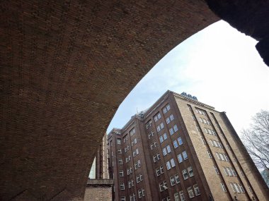 Almanya 'daki Hamburg şehri manzarası