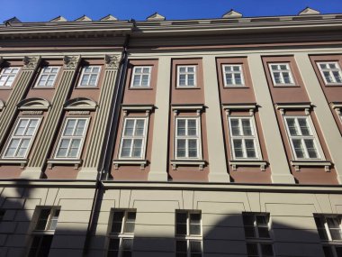 Eski şehir Posnan, Polonya.