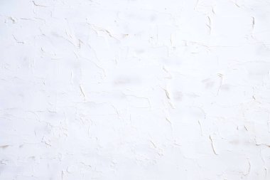 Beyaz arka planda bir spatula ile lekeler. El yapımı Arkaplan.