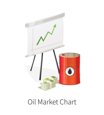 Flip chart izole
