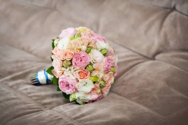 Крупним планом красивий весільний букет — стокове фото