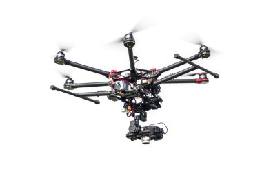 Beyaz arka plan üzerinde robot