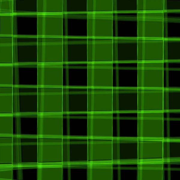 Пересекая Волны Света Гладких Зеленых Линий Волокнах Завесы Темными Сверкающими — стоковое фото