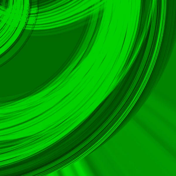 Joyful Semicircular Cuts Green Fabric Intersections Dark Ribbons Enjoy Life — Stock Photo, Image