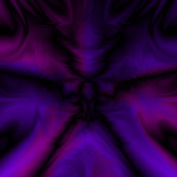 Абстрактное Изображение Инопланетного Гостя Фиолетовом Сиянии Наслаждайтесь Жизнью Вместе Красивыми — стоковое фото