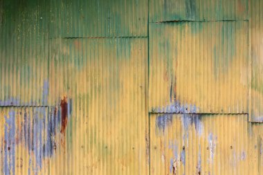 Grunge kıvrımlı metal arka plan, paslı çelik doku