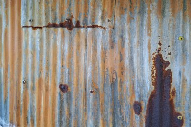 Grunge kıvrımlı metal arka plan, paslı çelik doku