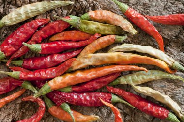 Kırmızı acı biber.
