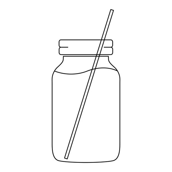 Güler yüzlü cam pipet ile