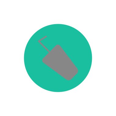 saman vektör simgesi olan plastik bardak