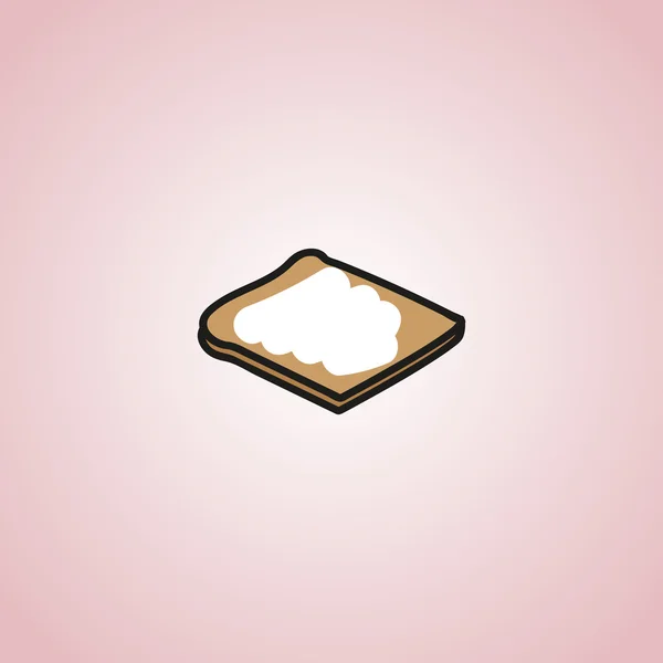 sandviç vektör simge petrol ekmek kahvaltı sağlık