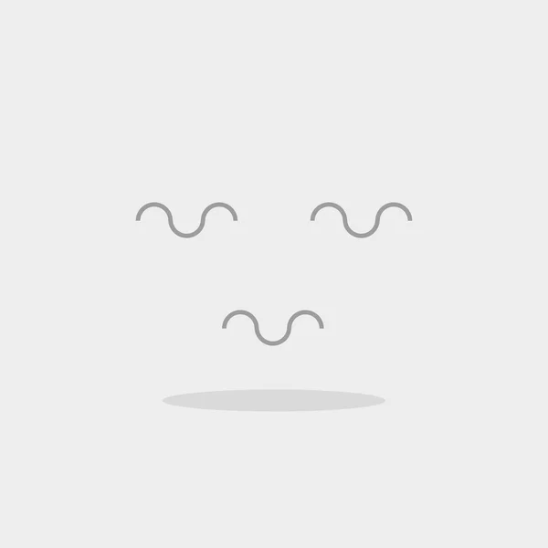 Dalga su simge vektör simgesi