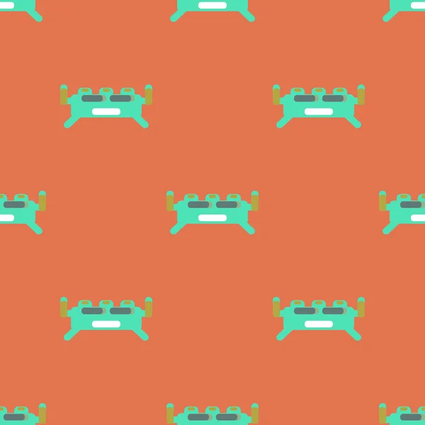 canavar desen sorunsuz oyun app oyun veya posterler. robotlar app