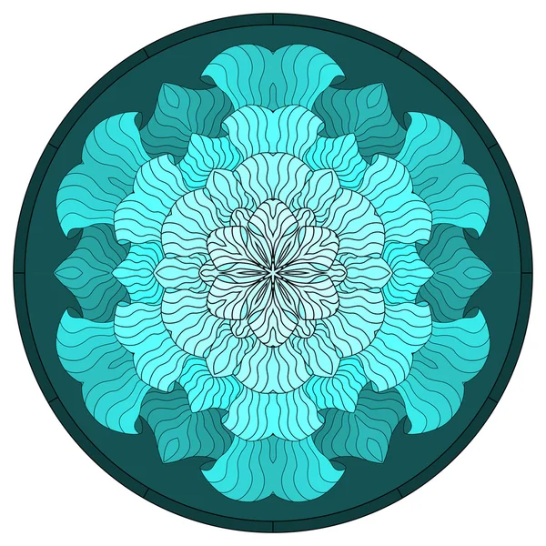 Mandala, mandalas de colores, arte mandala, diseño mandala, patrón mandala, tatuaje mandala, flor mandala, impresión mandala — Vector de stock