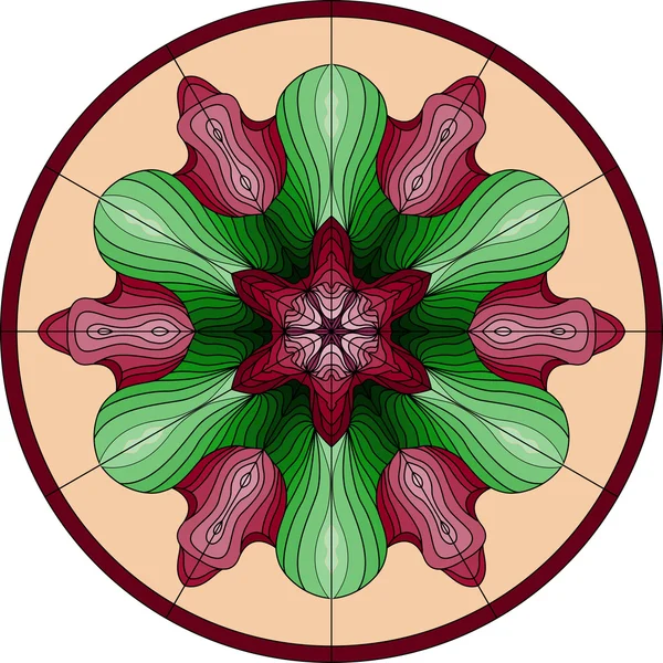 Mandala, mandalas de colores, arte mandala, diseño mandala, patrón mandala, tatuaje mandala, flor mandala, impresión mandala — Archivo Imágenes Vectoriales