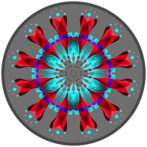 Mandala, mandalas de colores, arte mandala, diseño mandala, patrón mandala, tatuaje mandala, flor mandala, impresión mandala . — Vector de stock