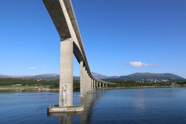 Sandnessund Köprüsü, Tromso, Norveç