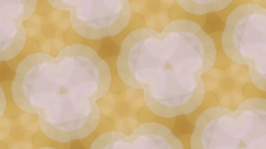 Parlak renklerdeki soyut kalıplar görsel ritim ve uyum yaratır