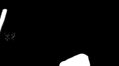 Monokrom sanatında soyut şekiller ve karşıtlıklar keşfediliyor