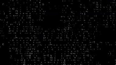 Karanlık arkaplanlarda soyut dijital desenleri keşfet