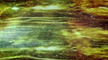 Hareketdeki canlı soyut desenleri ve renkleri keşfediyor