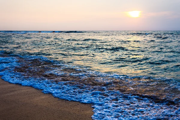 Paisagem com praia tropical — Fotografia de Stock