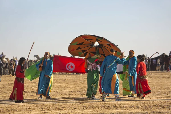 Douz Tunisia Декабря 2018 Фестиваль Сахары Дузе Тунис — стоковое фото