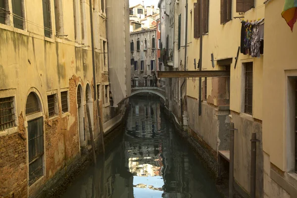 Itália Venice Fevereiro 2020 Dos Canal Veneza Itália — Fotografia de Stock