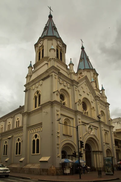 Cuenca Ecuador Czerwca 2019 Kościół San Alfonso Cuenca Ekwador — Zdjęcie stockowe