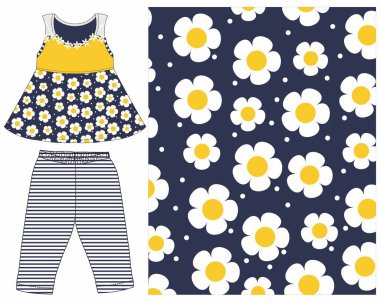 Güzel bir kızla moda kıyafetleri.