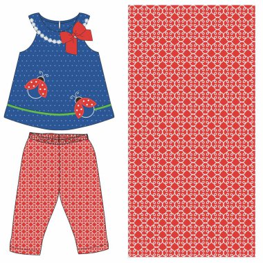 Çocuklar için giysi ve desenler