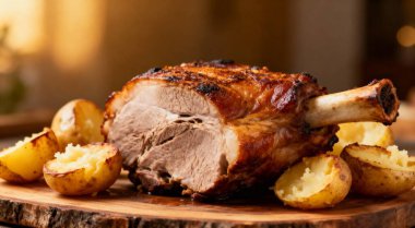 Patatesli domuz filetosu.