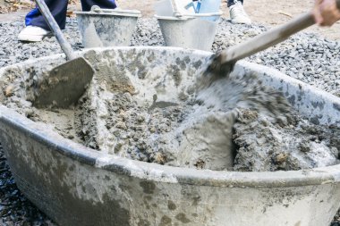 İnşaat için salver çimento karıştırma